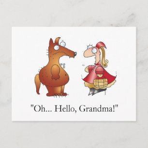 HELLO GRANDMA! Postkarte bis April McCallum