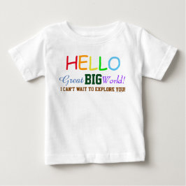 Hello Great Big World Niedlich Baby Bio Shirt