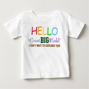 Hello Great Big World Niedlich Baby Bio Shirt