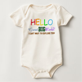 Hello Great Big World Niedlich Baby Bio Shirt