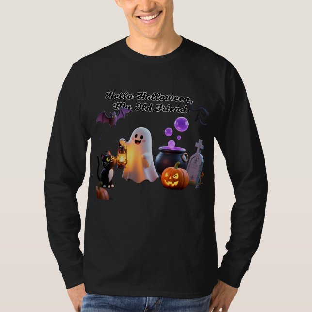 Hello Halloween, My Old Friend T-Shirt (Vorderseite)