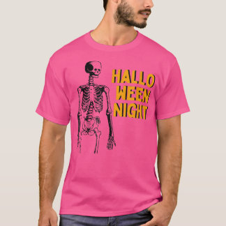 Hello Halloween Ween Night  Funny Costume for Kids T-Shirt