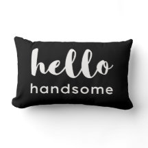 Hello Handsome Reversible Schwarz-weiß Design