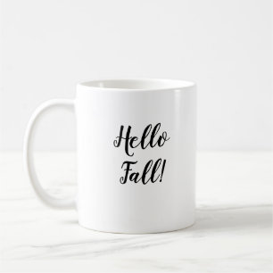 Hello Herbst Kaffeepause Tasse
