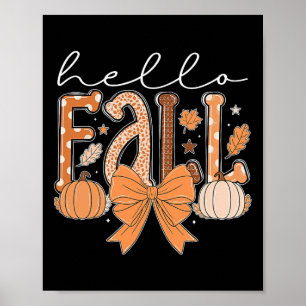 Hello Herbst Vibes Erntedank Holiday Men W Poster