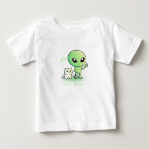 Hello Human Baby T-shirt
