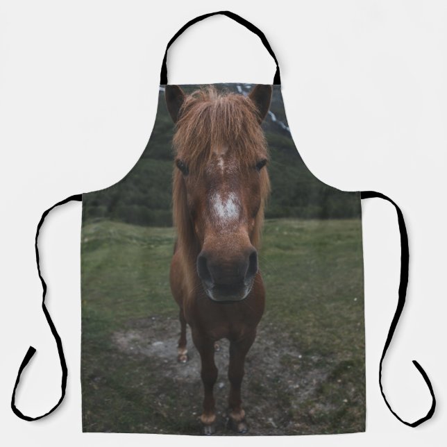 HELLO ICH BIN EIN HORSE SCHÜRZE (Vorderseite)