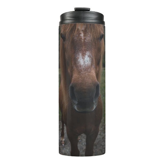 HELLO ICH BIN EIN HORSE THERMOSBECHER (Vorderseite)