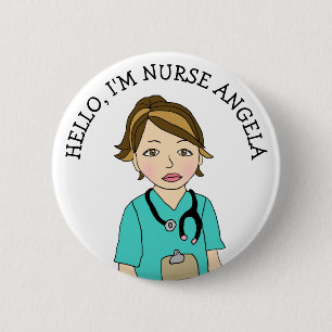 Hello, I'm Nurse Add Name Button