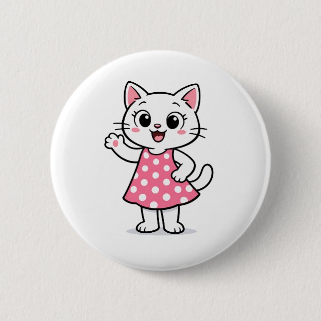Hello Kitty Button (Vorderseite)