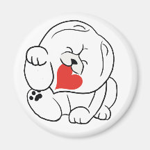 HELLO KOKORO Chow Magnet