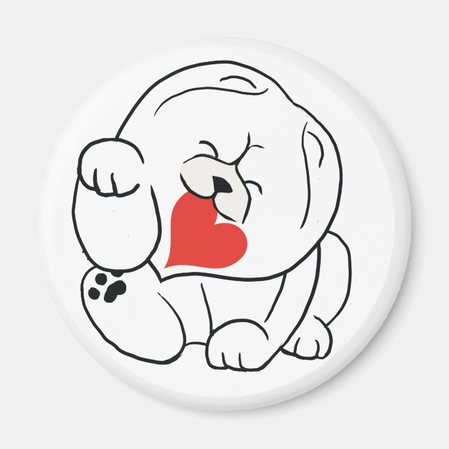 HELLO KOKORO Chow Magnet (Vorne)