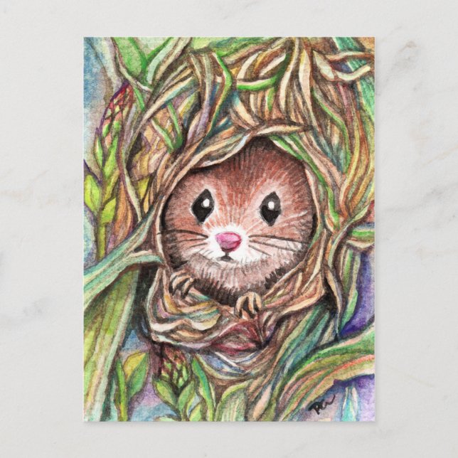 Hello Little Friend Postkarte (Vorderseite)