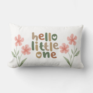 "Hello Little One" Kinderzimmer drucken Lendenkissen
