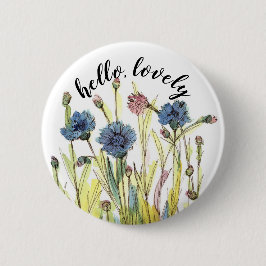 Hello Lovely Bachelor Tasten Positive Worte Button