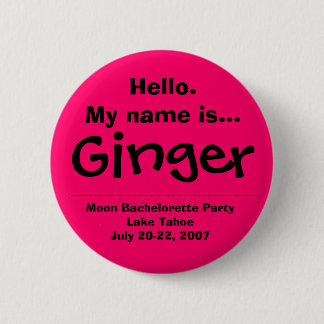 Hello.My Name ist Ingwer Button