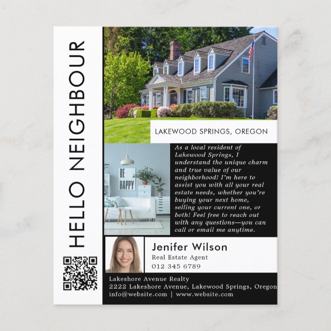 Hello Neighbor Real Anwesen Marketing Flyer (Vorne)