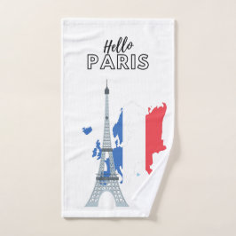 Hello Paris Bath Handtuch Set
