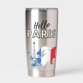 Hello Paris Thermobecher
