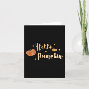 Hello Pumpkin Herbst Erntedank PSL Café La Karte