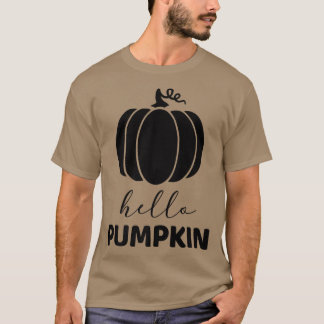 Hello Pumpkin Niedlich Pumpkin Herbst Herbstsaison T-Shirt