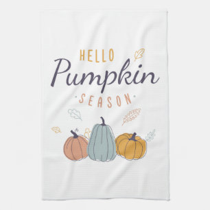 Hello Pumpkin Season Geschirrtuch