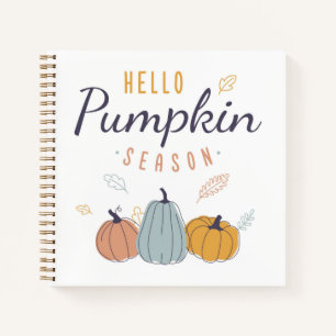 Hello Pumpkin Season Notizbuch