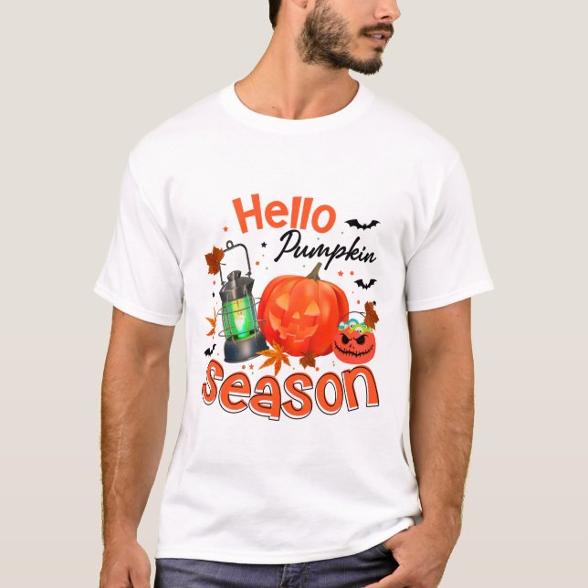 Hello Pumpkin Season T-Shirt (Vorderseite)