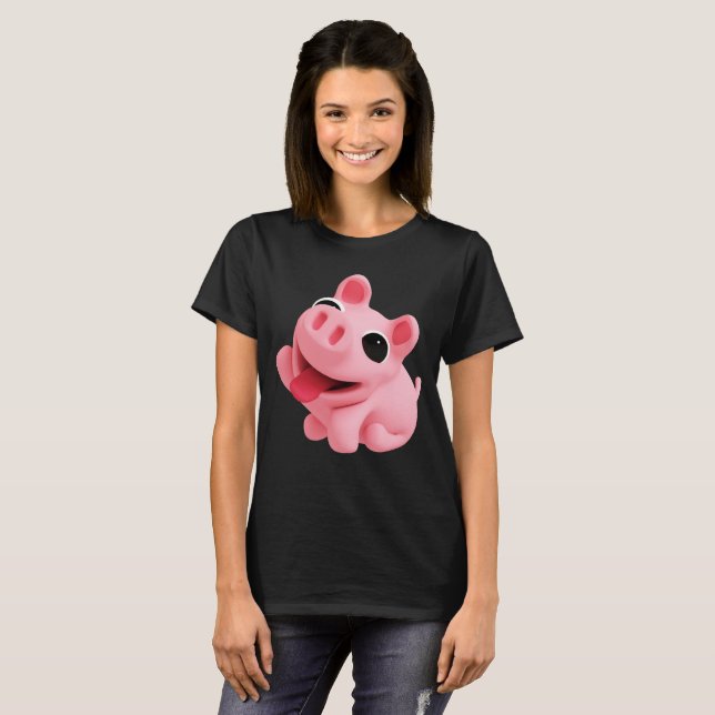 Hello Rosa T-shirt (Vorne ganz)