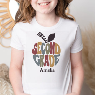 Hello Second Grade Back to School Niedlich Trendy T-Shirt