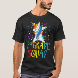 Hello Second Grade Squad 2. Klasse Lehrer Appreci T-Shirt