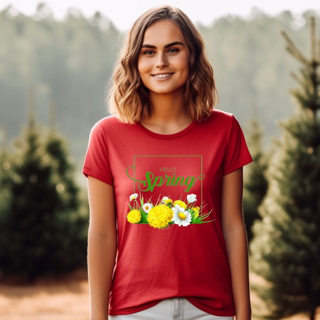 Hello Spring Saison T-Shirt (Von Creator hochgeladen)