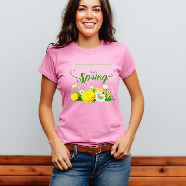 Hello Spring Saison T-Shirt (Von Creator hochgeladen)