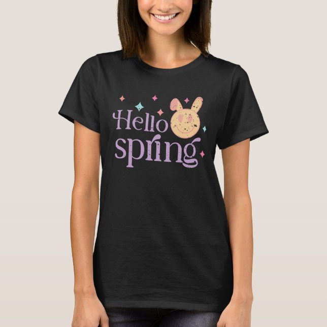 Hello Spring T-Shirt (Vorderseite)