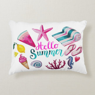 Hello Summer Accent Pillow Dekokissen