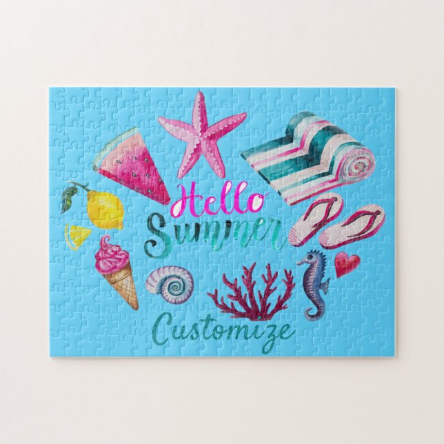 Hello Summer Beach Thunder Cove Puzzle (Horizontal)