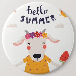 "Hello Summer" Button