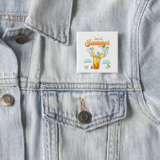 Hello Summer Button (Beispiel)