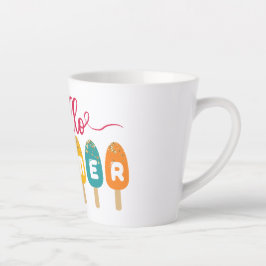 Hello Summer Colorful Popsicle Milchtasse