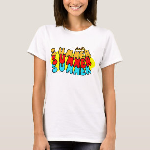 Hello Summer Design T-Shirt
