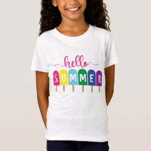 Hello Summer Eis Pop T - Shirt