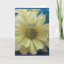 Hello Summer FLoral Karte