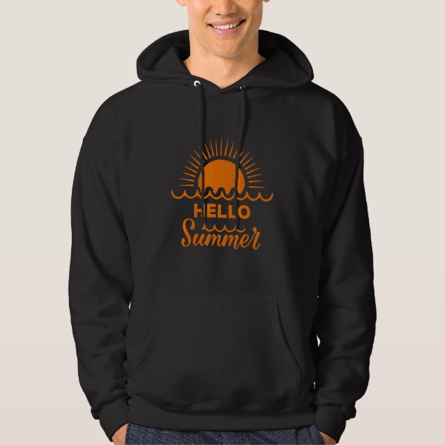 Hello Summer Gift Hoodie (Vorderseite)