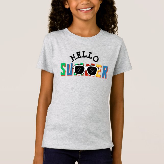 Hello Summer Girls T-Shirt (Vorderseite)