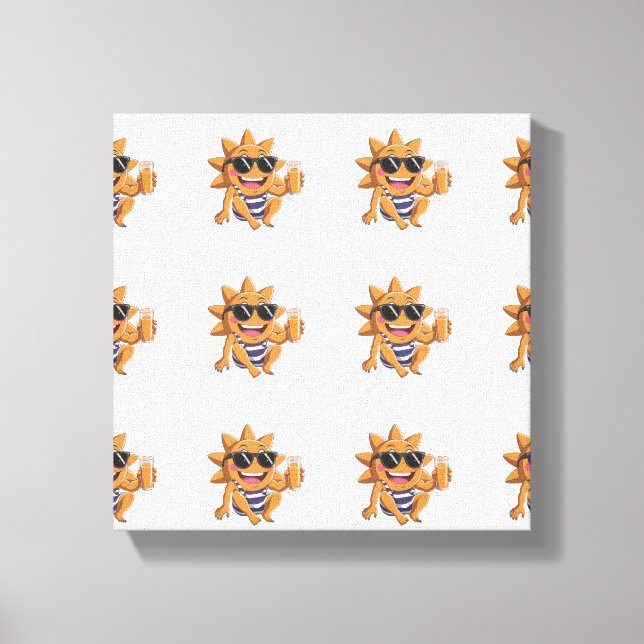 Hello summer  leinwanddruck (Vorderseite)