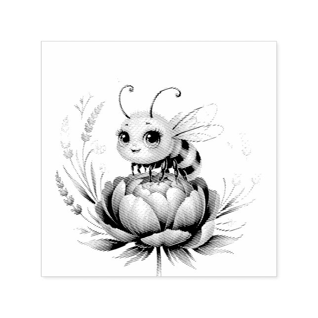 Hello summer  permastempel (Design)