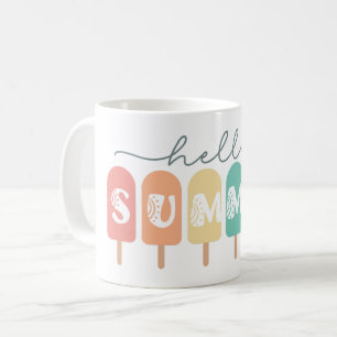 Hello Summer Popsiful Colorful Kaffeetasse