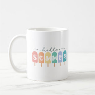 Hello Summer Popsiful Colorful Kaffeetasse