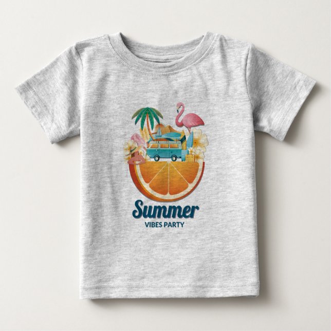 Hello Summer Sea Party T - Shirt (Vorderseite)