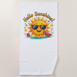 Hello Summer  Strandtuch